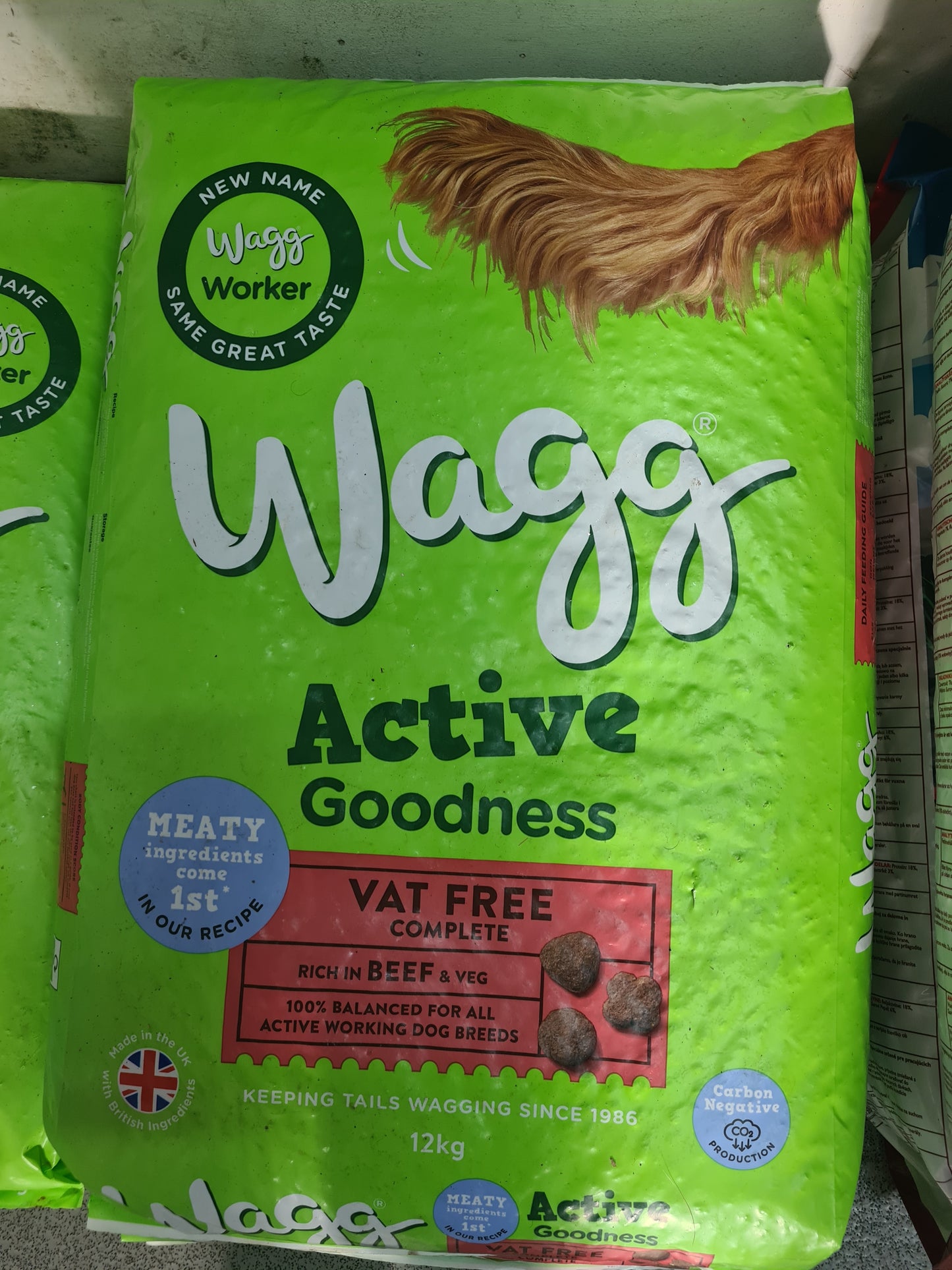 Wagg 12kg (BEEF&VEG)