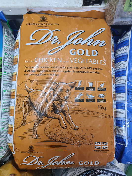Dr John's Gold (chicken&veg)15kg